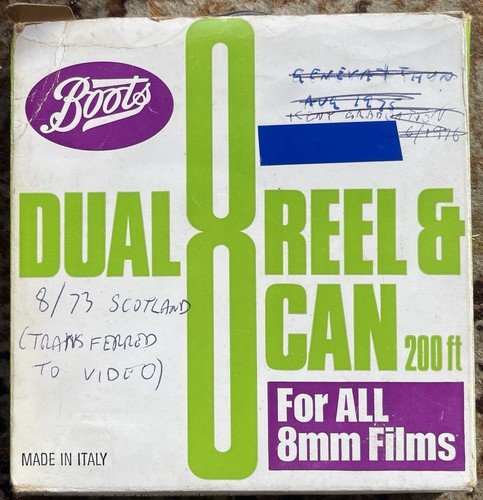 8mm colour silent - home, movie