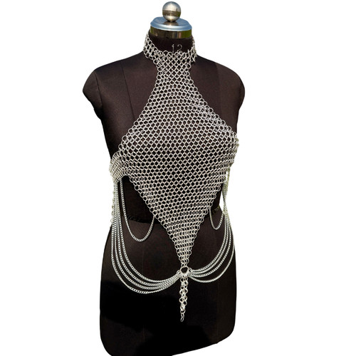 10mm chainmail top - 10mm,