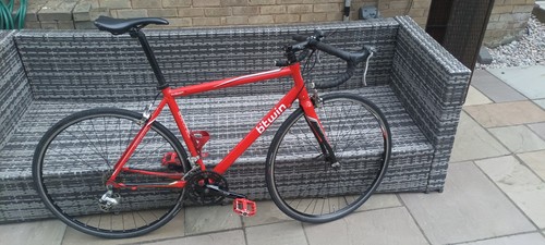 Btwin red triban - road, bike