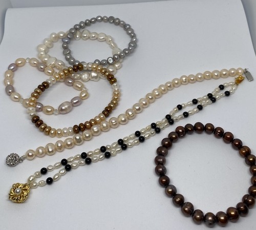 Collection real pearl - of,
