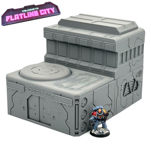 Flatline city scifi - flatline,
