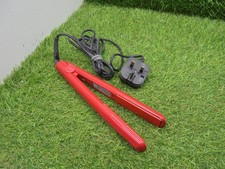 100% Genuine Ghd 4.2b Hair Straighteners Styler RED Good Working Condition #5F