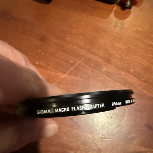 55mm sigma macro flash - flash, adapter