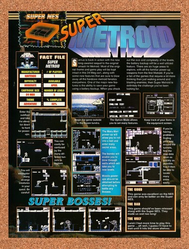 1993 super metroid snes - 1993,