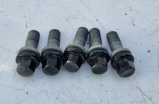 ASTON MARTIN DBS SUPERLEGGERA 5X WHEEL NUTS BOLTS BLACK