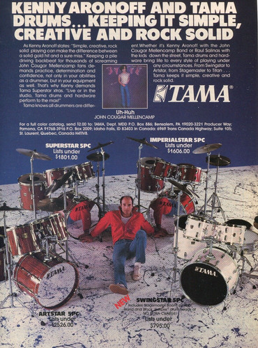 1985 print tama superstar - print,