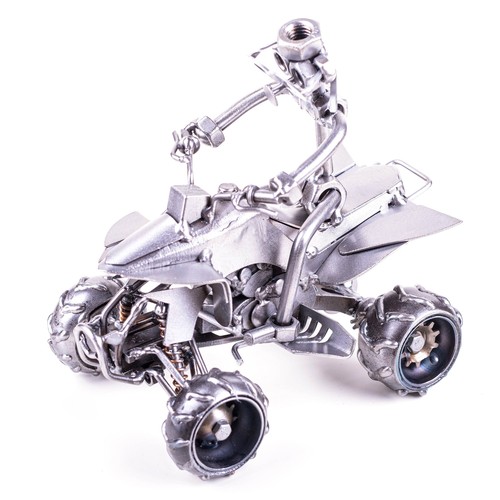 Nuts and bolts sculpture - nuts,