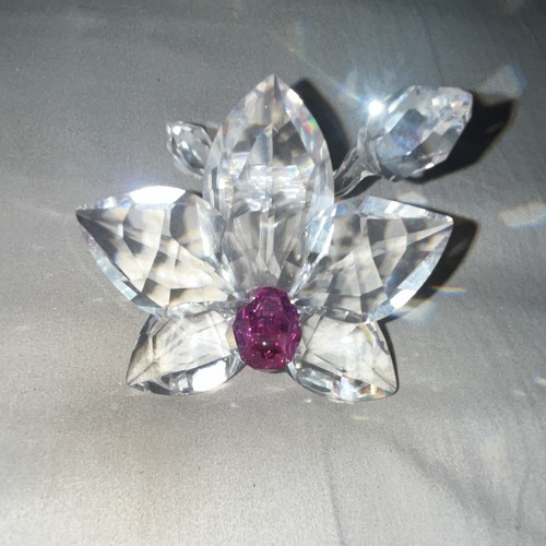 Swarovski crystal glass orchid - crystal,
