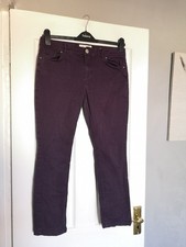 Mantaray Jeans Size 12 ‘Brighton, The Skinny’ Purple Jeans 28" Leg 
