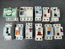 Hager MK Merlin Gerin Multi9 MK GE MEM Wylex Contactum RCDs, RCBO's, Main Switch