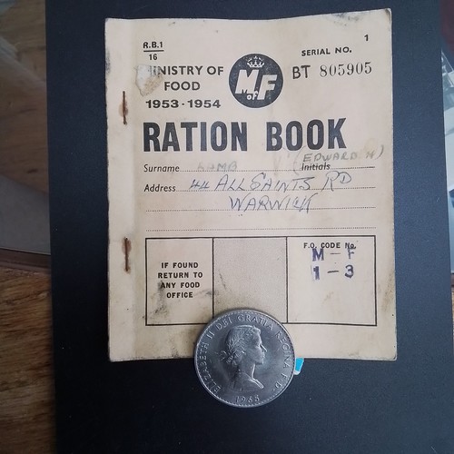 Ration book lots - ration,