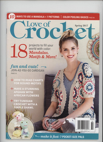 Love crochet spring - love,