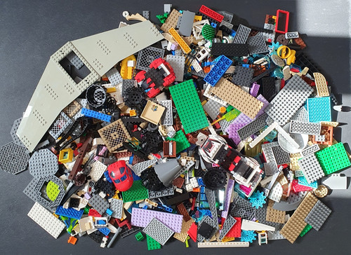 Lego mixed parts interesting - parts,