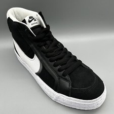 Nike SB Zoom Blazer Mid Premium Plus Oversized Black White DR9144-001 Mens Uk 7