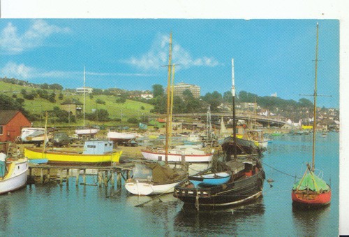 Essex postcard boats at - essex,