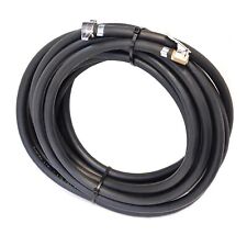 Rubber Flexible Air line Hose for HGV with M16 Air Tank Connector & Tyre Valve