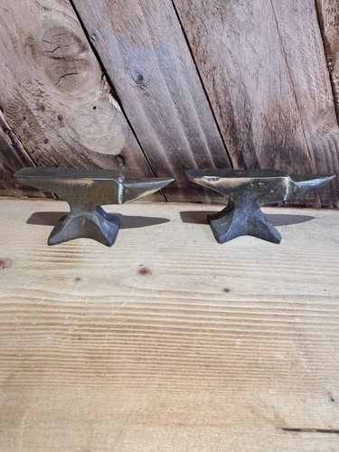 Vintage brass anvils - vintage,