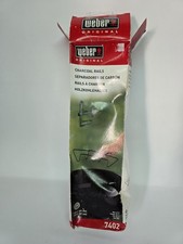 Weber 7402 BBQ Charcoal Rails Set Of 2 New Item Damaged Box