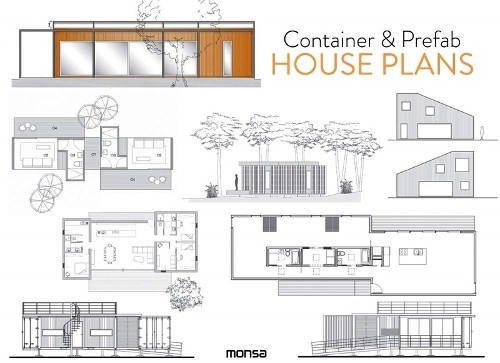 Container prefab house - container, plans