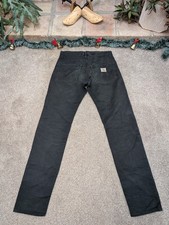 CARHARTT WIP Mens Jeans Black