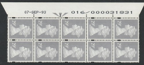 1993 machin y1693 - 29p, grey