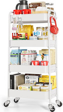 4 Tier Metal Storage Trolley