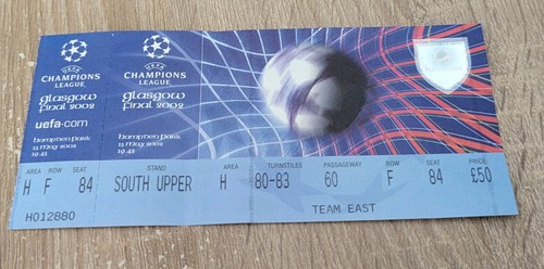 Ticket 2002 champions league - 2002,