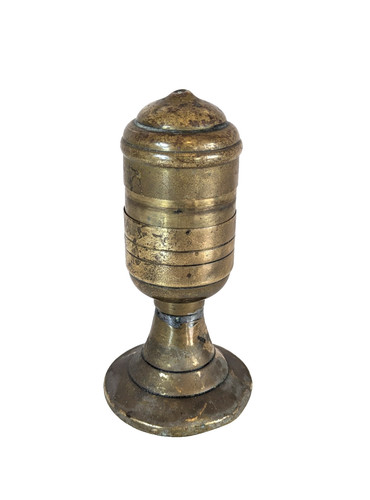 Trench art table - table, lighter