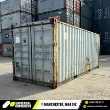 20ft shipping container, wind