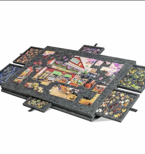 1500 piece puzzle board with - piece,