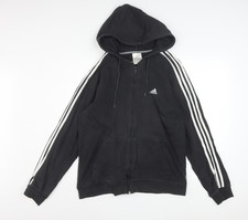 Adidas Men's Black Full Zip