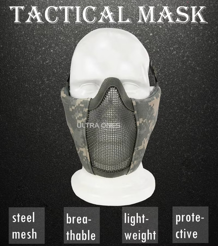 Airsoft face mask - face, breathable