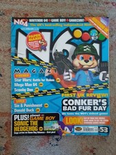 N64 Magazine Issue 53 Ft Conkers Bad Fur Day CFD Star Wars Battle for Naboo