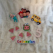 Cocomelon cake toppers charms