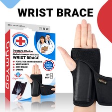 Wrist Hand Brace Support Carpal Tunnel Splint Arthritis Sprain Stabilizer Straps