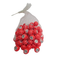 NUMBERED BALLS BINGO BALLS
