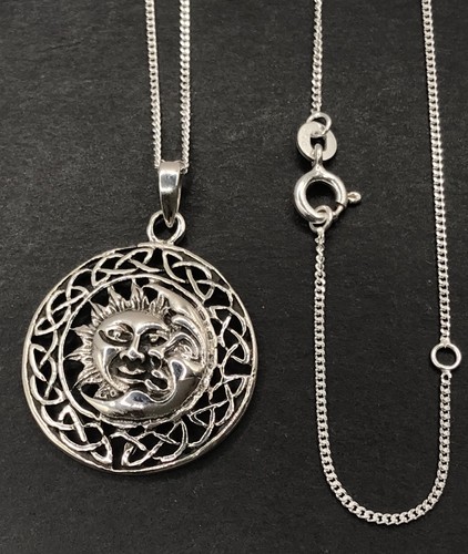 Sun and moon celtic - moon,