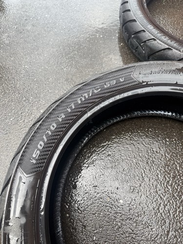 Part worn metzeler tourance - part,