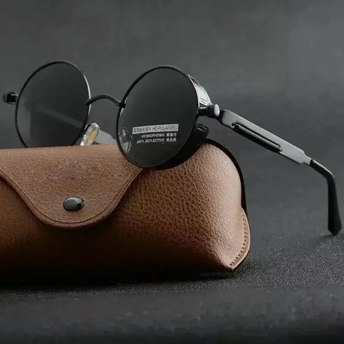 Retro polarized sunglasses - sunglasses, men