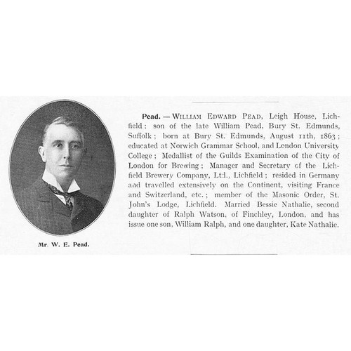 William edward pead - edward,