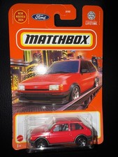 Matchbox Red 1983 Ford Fiesta