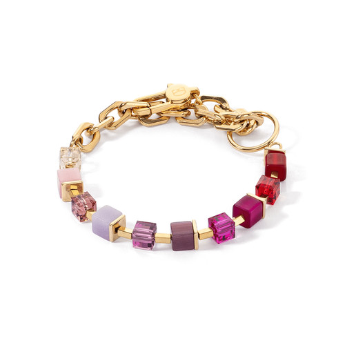 Coeur lion gold geocube - coeur, de