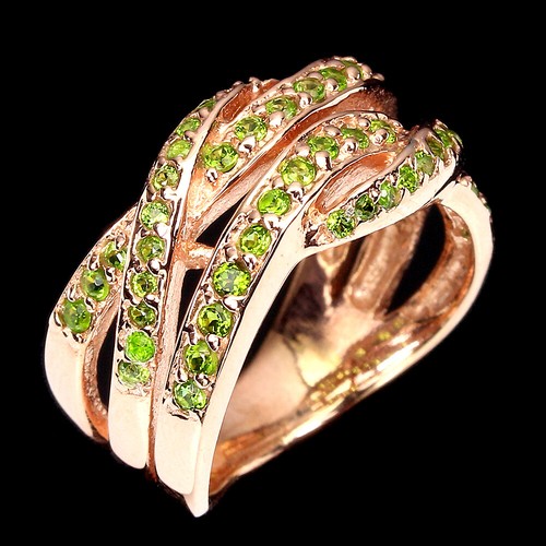 925 sterling silver ring round - 925,