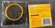 3 X LIVESTRONG Silicone Yellow