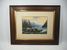 Antique mounted framed - antique,