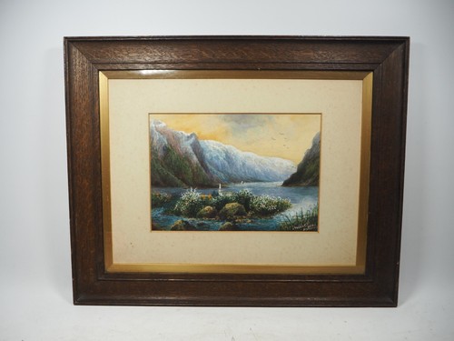 Antique mounted framed - mounted,