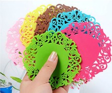 4 pcs Silicone Cup Coasters