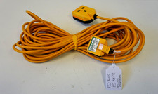 Single Gang 15 Metre Long / 10 Amp 3 Core UK Plug Extension Lead - Used Working