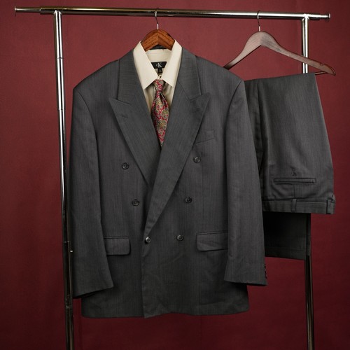 1980s double breasted vintage - double,