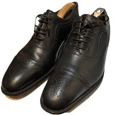 Charles Tyrwhitt Classic Black Leather Oxford Formal Shoes UK 11F EU 46